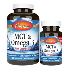 MCT & Omega-3-120 + 30 softgels Oméga-3