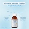 Pack x 2 Oméga-3 Huile de petits poissons sauvages | BEAVERHILL | Haute concentration en EPA 740 mg et DHA 460 mg | 2 Flacons