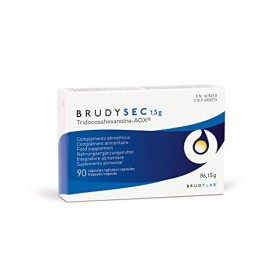 BRUDYLAB - Brudy Sec 1,5G - Oméga-3 EPA DHA - Vitamines et Minéraux pour la vision - Santé oculaire - Contribue au maintien d