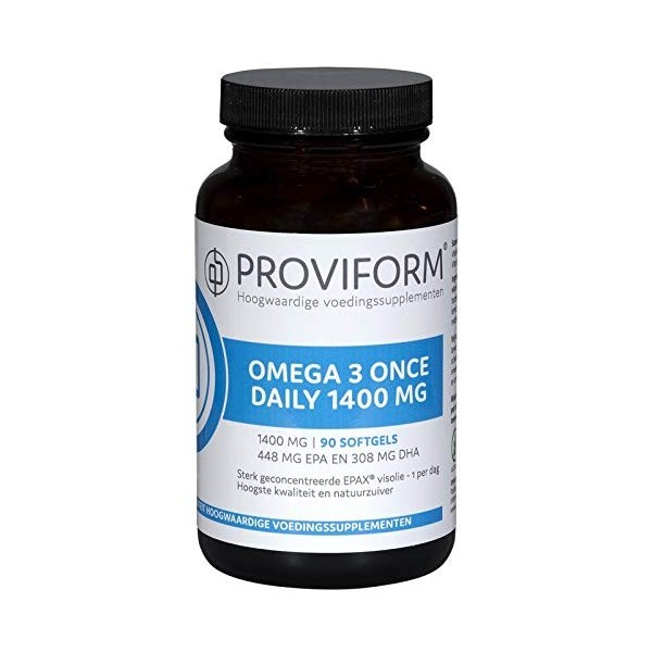 Proviform Oméga 3 une fois par jour 1400 mg - 90 sft