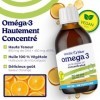 Arctic Blue Oméga-3 Végétal Huile Liquide 150 ml — Orange — 850 mg de DHA + 425 mg d’EPA par Dose 2,5 ml — Huile de Microal