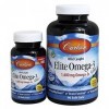 Elite Omega-3 Gems, 1600mg Natural Lemon - 90 + 30 softgels