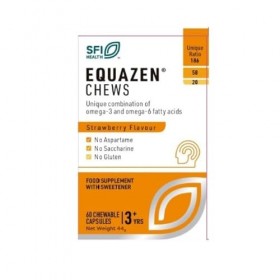 VITAE EQUAZEN EYE-Q chews infantil 60cap. – contribue au fonctionnement normal de l’organisme au quotidien, gélules qui facil...