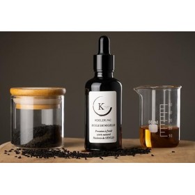 Générique Huile de Nigelle de Senlis, Pure et naturelle 100% végétale, antiinflammatoire et régénérante, 50