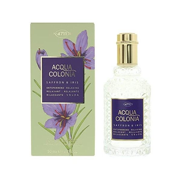 4711 Acqua Colonia Saffron & Iris Edc Vapo 50 ml