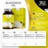 LN Huile de Nigelle | 90 Capsules Huile de Nigelle - Haute Teneur 1000mg de Black Seed Oil par Portion | Gelules molles pour