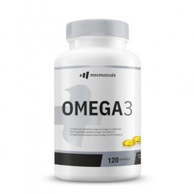 MM Supplements - Omega 3-120 Softgel 1000 mg - avec huile de poisson - Maintient le fonctionnement normal du cerveau - Concen...