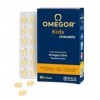 Gélules Omegor Kids | 250 mg doméga-3 DHA pour les enfants | Gélules molles exquises à croquer, créées à partir de gélatine 