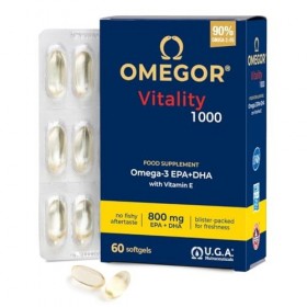 Oméga 3 1000 mg - Huile de poisson avec 800 mg dEPA et de DHA par capsule | Le seul Oméga3 IFOS certifié 5 étoiles depuis 20