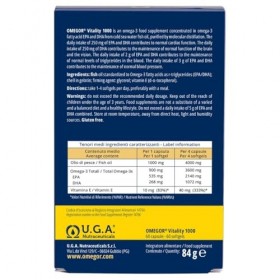 Oméga 3 1000 mg - Huile de poisson avec 800 mg dEPA et de DHA par capsule | Le seul Oméga3 IFOS certifié 5 étoiles depuis 20