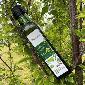 HUILE DE CAMELINE BIO - Alimentaire - Source dOméga 3 - Le Pré Vert - 250 ml - Fabriquée et extraite par pression à froid