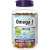 Webber Omega-3 Mini Easy Swallow 300 mg EPA/DHA 220 Clear Enteric Softgels