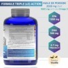 Omega 3 DHA EPA 2000mg 2 gélules - EPA 1000mg & DHA 500mg - Avec Vitamine E et Saveur Vanille - Santé Cœur, Cerveau, Vision