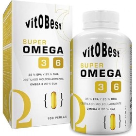 VITOBEST Super Omega 3 6, 100 Perles