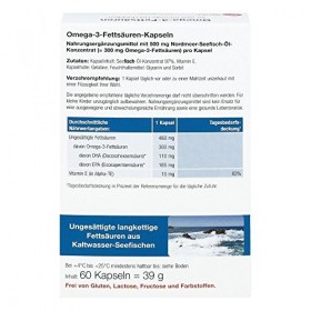 Dr. Wolz Omega-3-Fettsäuren Kapseln, 60 pc Capsules