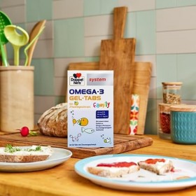 Doppelherz system OMEGA-3 family, 60 pc Tablettes