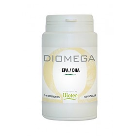 Dioméga Oméga 3 EPA DHA – Complément Alimentaire Naturel – Huile de Poisson Pure Riche en Oméga 3, 6, 9 – Santé du Cœur, du C