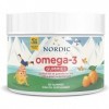 Nordics Omega-3 Gummies, goût mandarine, 60 bonbons gélifiés