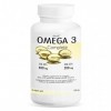 OMEGA 3 Line@ | 60 perles | Double concentration | EPA 400mg + DHA 200mg par perle !