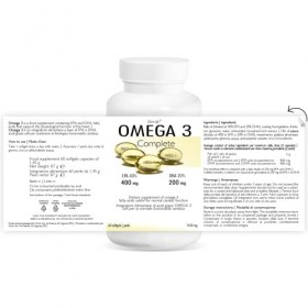 OMEGA 3 Line@ | 60 perles | Double concentration | EPA 400mg + DHA 200mg par perle !