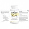 OMEGA 3 Line@ | 60 perles | Double concentration | EPA 400mg + DHA 200mg par perle !