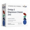 Oméga-3 Magnésium et Zinc – Équilibre, Énergie et Santé | 28 doses quotidiennes