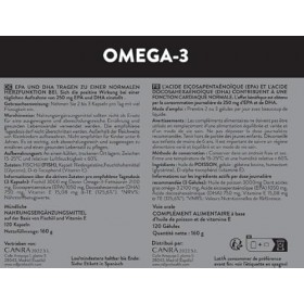 NDL Pro-Health Oméga 3 – Huile de Poisson à Haute Concentration en EPA et DHA – Pour la Santé du Cœur, du Cerveau, de la Vue 