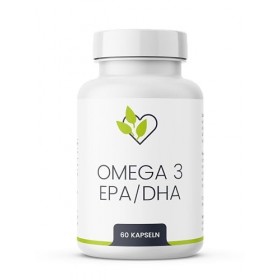 Kardena Health - Lot de 60 gélules végétaliennes Omega 3, hautement dosées, avec EPA/DHA, végétaliennes, sans gluten, sans OG