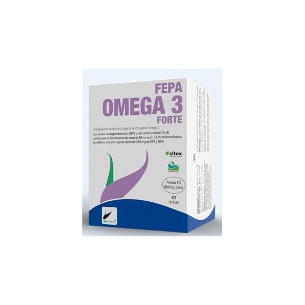 FEPADIET FEPA-OMEGA 3 FORTE 60perlas – s’intègre facilement dans une routine de tous les jours, soin conçu pour une utilisati