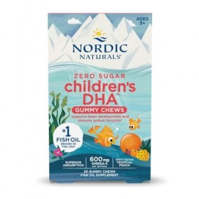 Nordic Naturals Childrens DHA Gummies, 600mg - 30 gummies