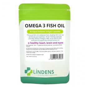 Omega 3 huile de poisson 30% de DHA/EPA 3-PACQUET 270 gélules Haute Force de la meilleure qualité