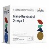 Trans-Resvératrol et Omega-3 – Gestion du vieillissement, activateur Sirtuin | Support antioxydant puissant, protection cellu
