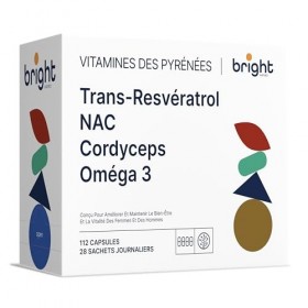 Trans-Resvératrol et NAC + Omega-3 – Gestion du vieillissement, activateur Sirtuin | Support antioxydant puissant, protection
