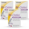 BI-OSTÉO Lot de 3X30 Capsules | Acide Gras Oméga 3, Vitamines C, D, K, et E, Zinc, Sélénium | Protège contre le Stress Oxydat