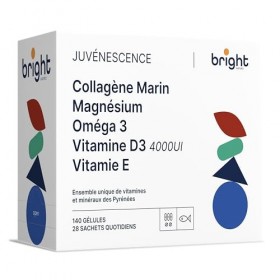 Gestion Articulaire et Osseuse | Omega 3 Magnésium Vitamine D3 Vitamine E Collagène Marin avec Acide Hyaluronique – Synergie 