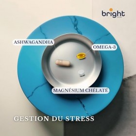 Collagène marin premium avec magnésium, oméga 3 et ashwagandha - Réduit le stress, améliore lhumeur et le sommeil | 28 doses