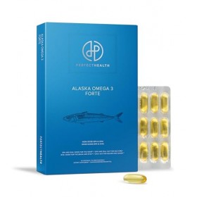 Perfect Health Oméga 3 Gélules Vegan - Haute Concentré 1000mg dHuile de Poisson - 90 Gélules EPA DHA Haute Concentration - A