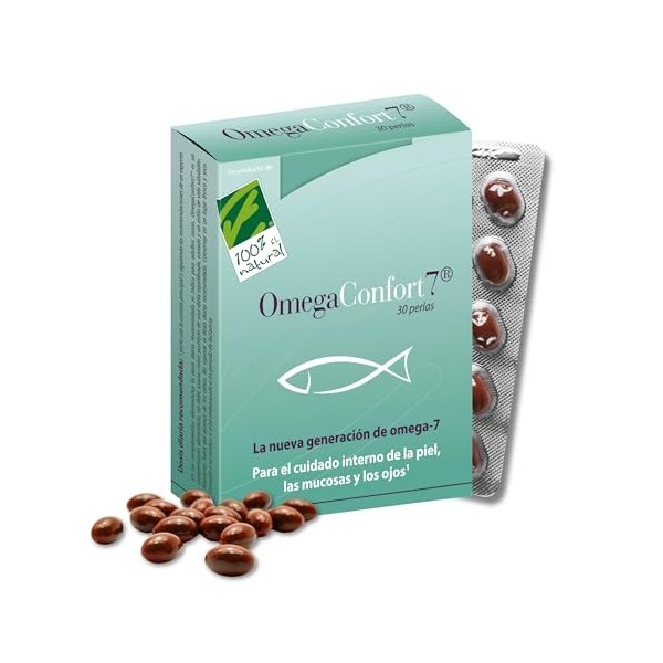 CIENPORCIENNATU OMEGACONFORT7 30cap. – complément alimentaire pour une utilisation quotidienne, est pensé pour s’intégrer nat