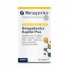 Metagenics OmegaGenics Capital Plus - Oméga-3 EPA & DHA - Soutien du Cœur, du Cerveau et de la Vision - 60 Gélules