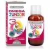 MARNYS OMEGA 3 y 6 junior – complément alimentaire sous forme liquide, contenance 125 ml, particulièrement adapté aux personn