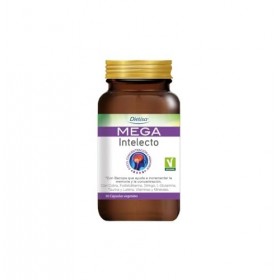 DIETISADIELISA MEGA INTELECTO 60cap. – contribue au fonctionnement normal de l’organisme au quotidien, gélules qui facilitent