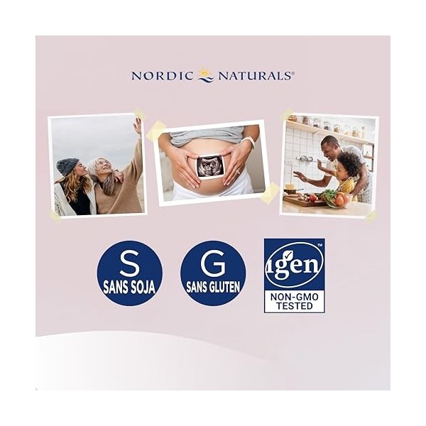 Nordic Naturals, Complete Omega-D3, 565mg, avec Oméga-6, Oméga-9 et Vitamine D3, Haute Dosé, Goût Citron, 120 Capsules molles