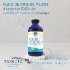 Nordic Naturals, Arctic-D Cod Liver Oil, 1060mg dOméga-3 dHuile de Foie de Morue, avec EPA et DHA, Goût Citron, 237ml, Test