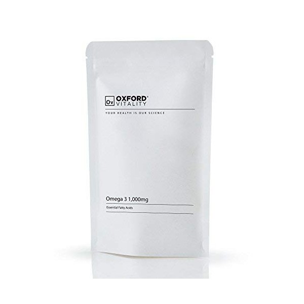 Oxford Vitality - Gélules Souples Omega 3 6 9 1000mg