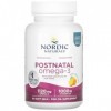 Nordic Naturals, Postnatal DHA, 1120mg dOméga-3 avec EPA, DHA et Vitamine D3, Haute Dosé, Goût Citron, 60 Capsules molles, T