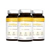 Nutraclear | Cure de 3 mois Oméga 3 Epax® 3x90 Capsules | Huile de poisson premium labellisée Epax® Oméga