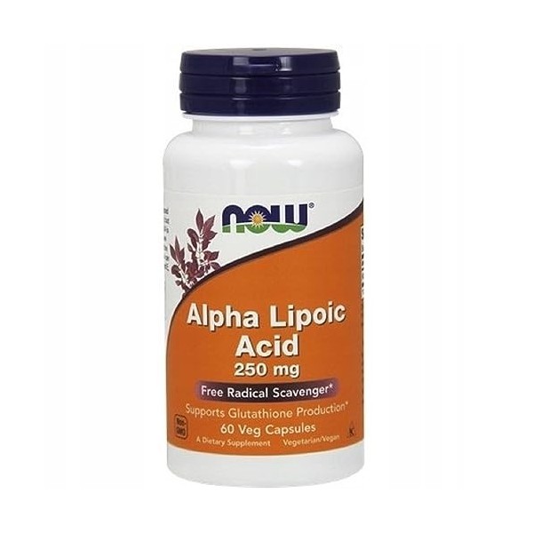 NOW Foods Alpha Lipoic Acid, 250mg - 60 vcaps
