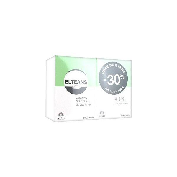 Jaldes Elteans peau sèche lot de 2 x 60 capsules