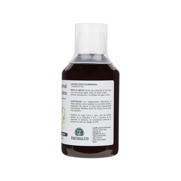 EQUISALUD LIPOLIFE LIPOSOMAL CARNOSINA 250ml. – produit spécialisé pour un usage quotidien, contenance 250 ml, peut être util