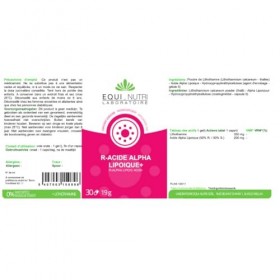 R-Acid Alpha Lipoïque + 30 gélules EQUI-NUTRI LABORATOIRE